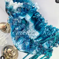 Ваза из эпоксидной смолы