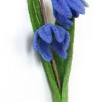 Пролеска. Мастер-класс по сухому валянию