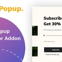 Modal Popup box Elementor Addon