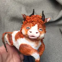 Теленок из мультфильма "Волк и Теленок"