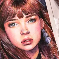 Акварельный портрет 2020