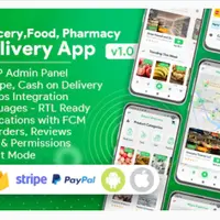 Laravel + Flutter: Разработка мобильного приложения для доставки (Магазин, Ресторан, Аптека)