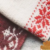 Жаккард крючком. Повязка на голову