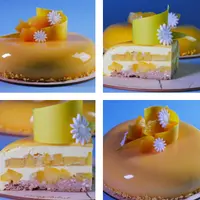 Муссовый торт «Персик-манго»