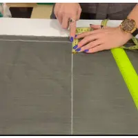 Женские брюки: Построение основы брюк и раскрой сразу на ткани