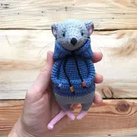 Мастер-класс "Крыска в худи"