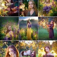 Съемка в сумерках с использованием подсветок и обработка фотографий