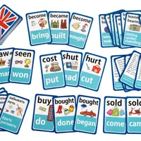 Умные игры с картами. Английские неправильные глаголы. Уровень 1 и 2