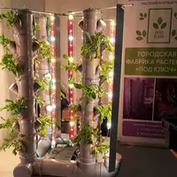 Установка Aero Flora для домашнего выращивания овощей и зелени методом аэропоника