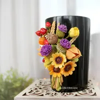 Мастер-класс по лепке на кружке из полимерной глины "На закате лета"