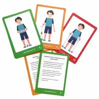 Карточки с заданиями для кинезиологических мячиков