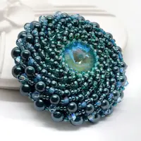 Спиральная брошь