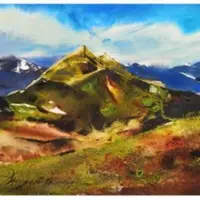 Горы. Два времени года