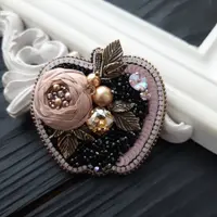 Брошь Яблоко