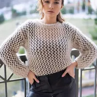 Свитер Паутинка