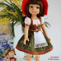 Комплекты одежды для кукол Paola Reina: Красная шапочка и Анна