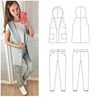 Жилетка и брюки