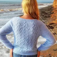 Джемпер "Капельки росы"