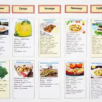 Карточки с рецептами