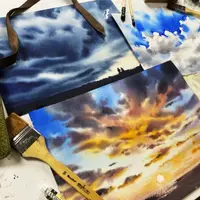 Акварельное небо