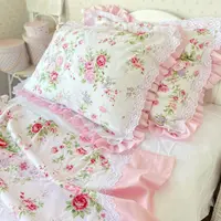 Пошив постельного белья с рюшами