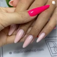 Салонное моделирование "Форма миндаль" в технике без опила