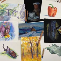 Рисунок цветными карандашами