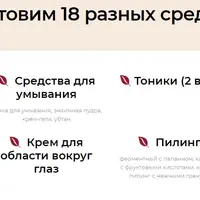 Комплексная программа ухода за кожей лица с рецептами. Для кожи с возрастными изменениями (35+)