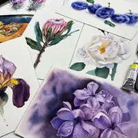 Ботаника акварелью: ПРОдолжение