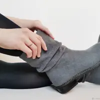 Войлочные сапоги с жатым голенищем