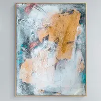 Интерьерная картина: акрил, поталь, текстурная паста