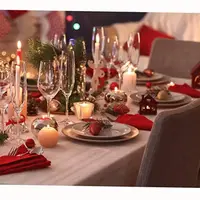 Сервировка новогоднего стола