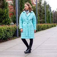 Стеганое пальто