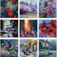 Цветы пастелью 2