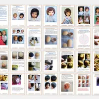 Парик для куклы Paola Reina 33см