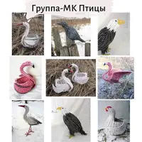 Группа мастер-классов по плетению птиц