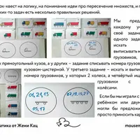 Урок-квест Грузовики и гаражи