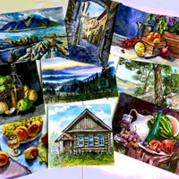 Акварельная живопись