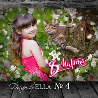 Детский коллаж 8 Марта