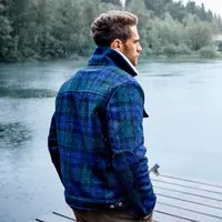 Мужская куртка из твида