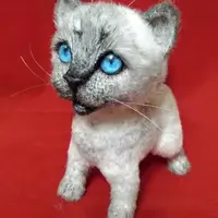 Мастер-класс по вязанию котика Дымки