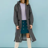 Женский плащ-дождевик №822