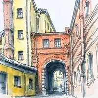 Москва в скетчбуке