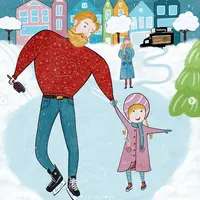 Курс новогодней иллюстрации