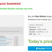 Fake Referer: плагин для WordPress