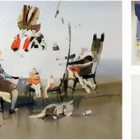 Акварельный марафон Полный экспромт