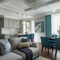 Объединение кухни и гостиной: плюсы и минусы