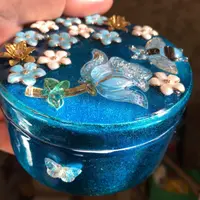 Эпоксидка на круглой поверхности