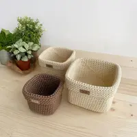 Корзина из джута