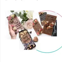 Надписи на шоколадных плитках